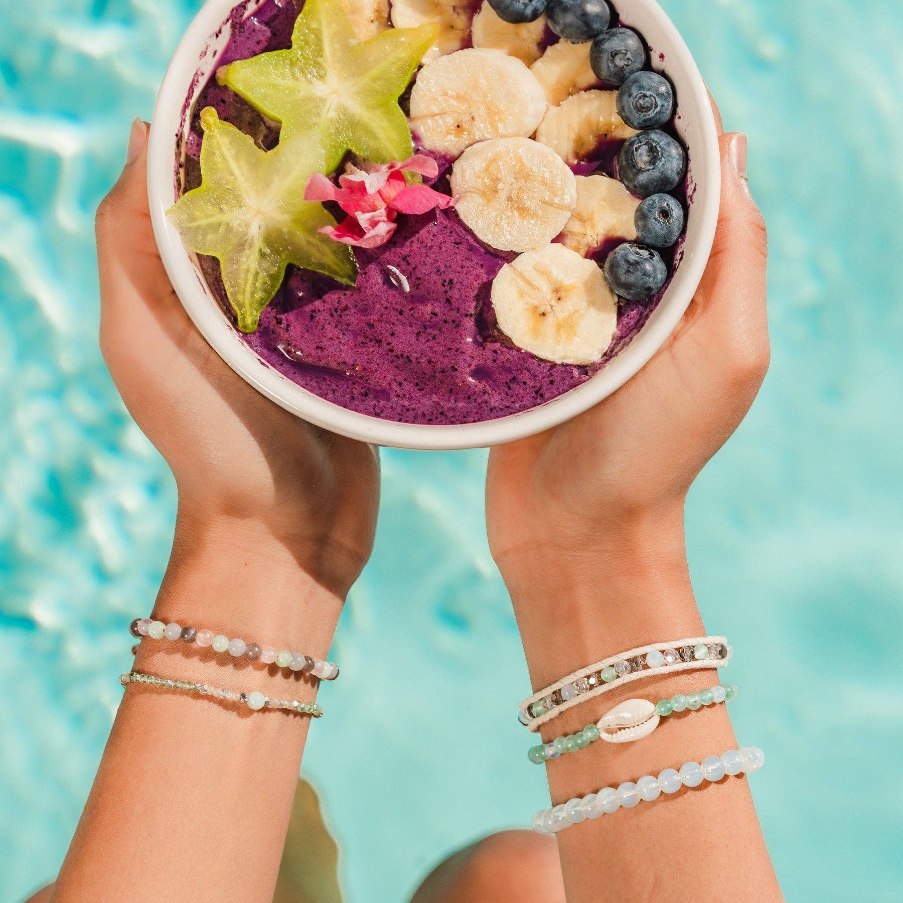 Lotus and Luna - Vendita all'ingrosso Bracciale con perline - Braccialetto della dea «Calma la mente e l'anima parlerà»4