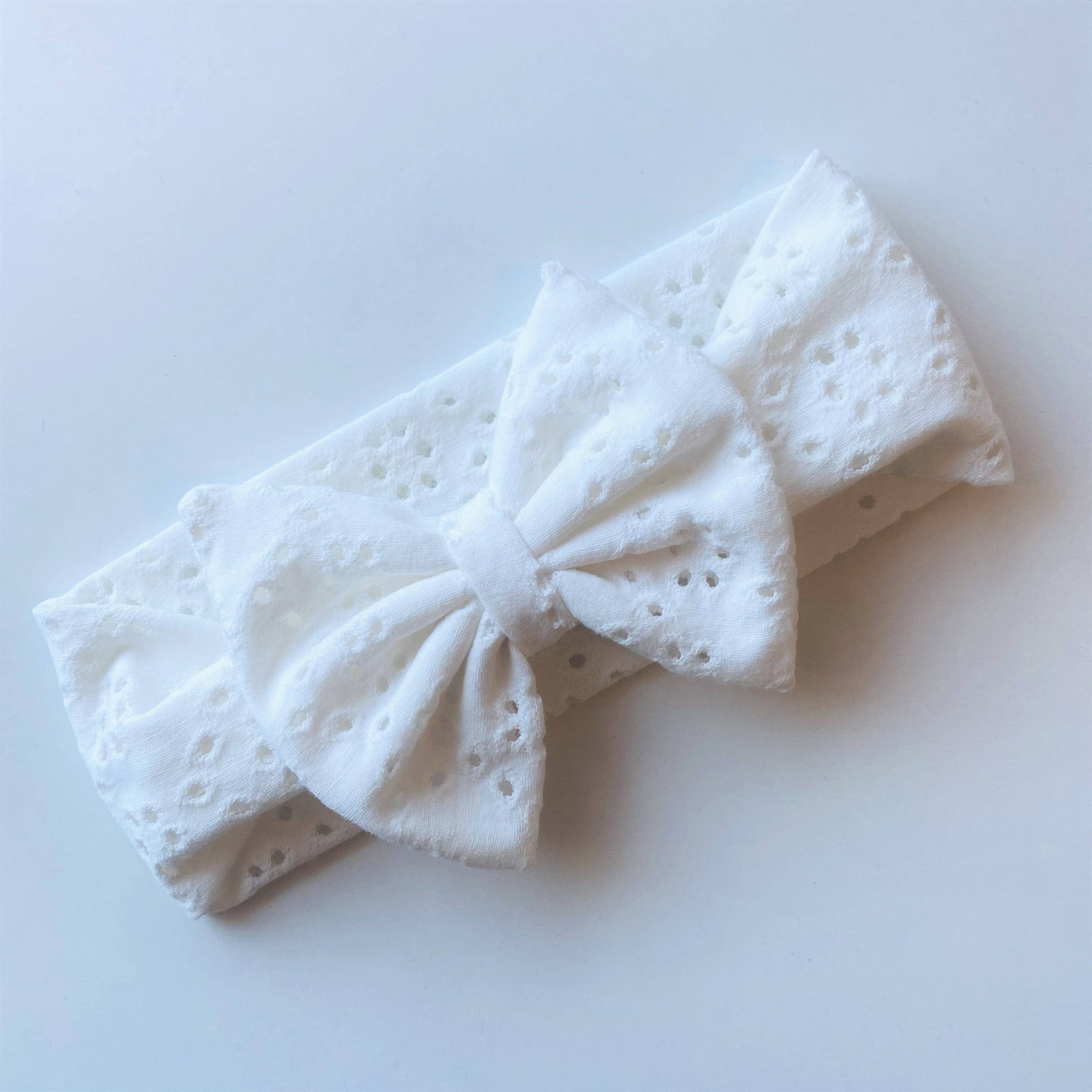 Sofia Accessories - Wholesale Fashion Headband - Kids - Sonia Bow Cotton Embroidered Kids' Headband7