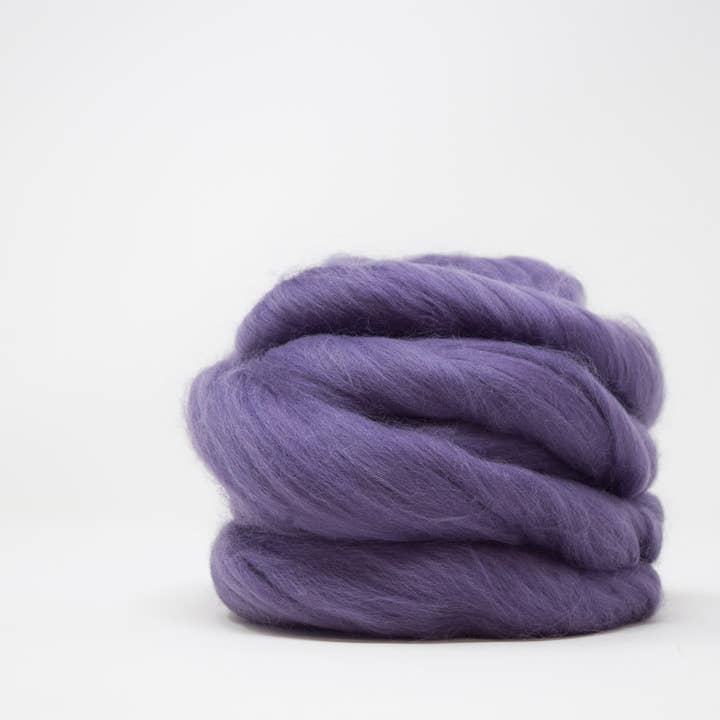 MERINO WOOL ROVING - LAVENDER for wholesale by Ganxxet, Inc.