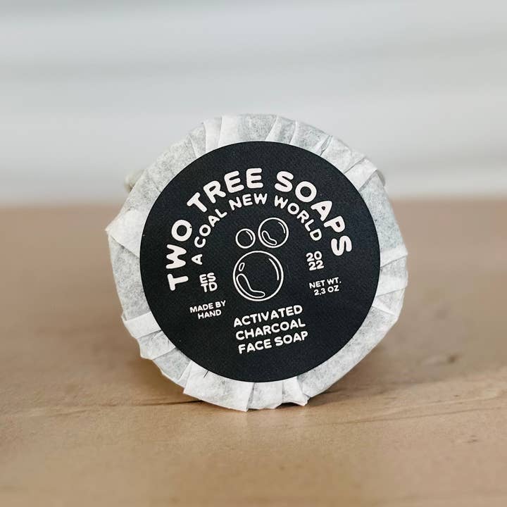 Two Tree Soaps - Wholesale Facial Cleanser - Activated Charcoal Face Soap