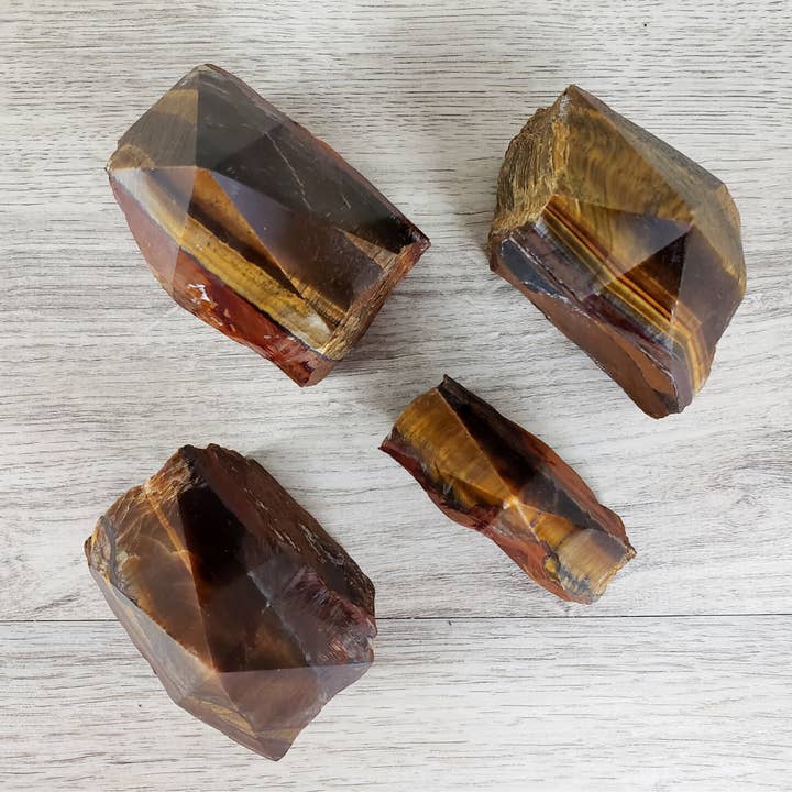 Crystal Joys Wholesale - Wholesale Spiritual Stone/Crystal - Tigers Eye Polished Tip 2 to 5"