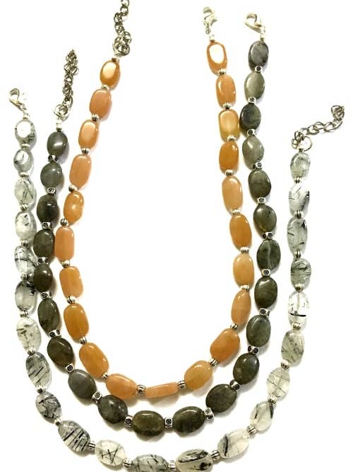 Stone Choker Necklace for wholesale by Ganesh Himal Trading