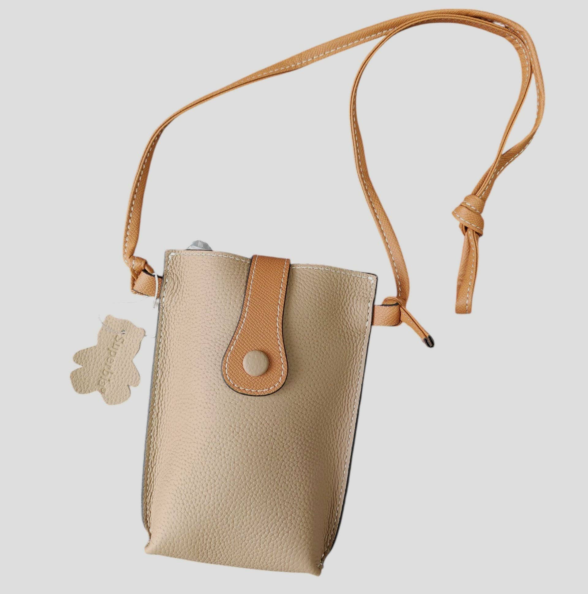 Superbia – wholesale Crossbody bag – Women's – Superbia Genuine Leather Two-Toned Mobile Bag Essential Bag7