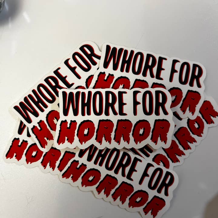 Whore for Horror for wholesale by Southpaw Draws