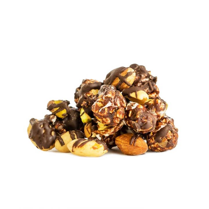 Popinsanity Popcorn & Confections - Wholesale Popcorn - Rocky Road Handcrafted Flavored Gourmet Popcorn - Medium Bag
