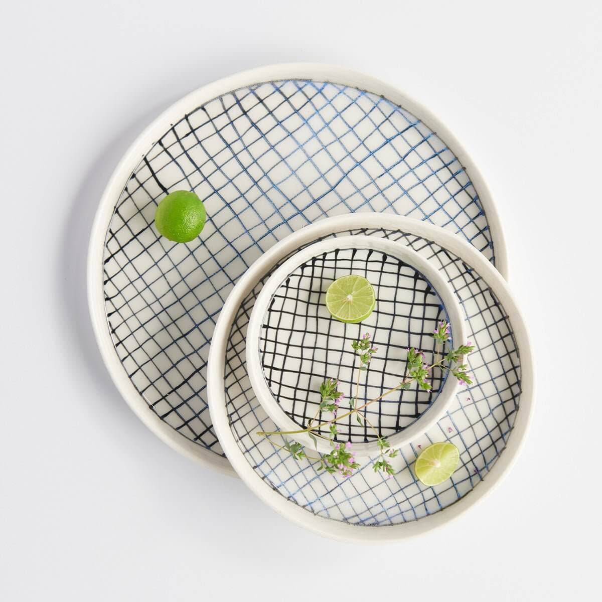 Lauren HB Studio - Wholesale Appetizer Serveware - Large Stria Tray2