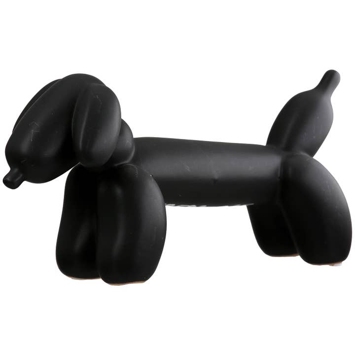 Figure Dachshund Dachshund Balloon Dog Black H. 10 cm, PU 2 for wholesale on Faire