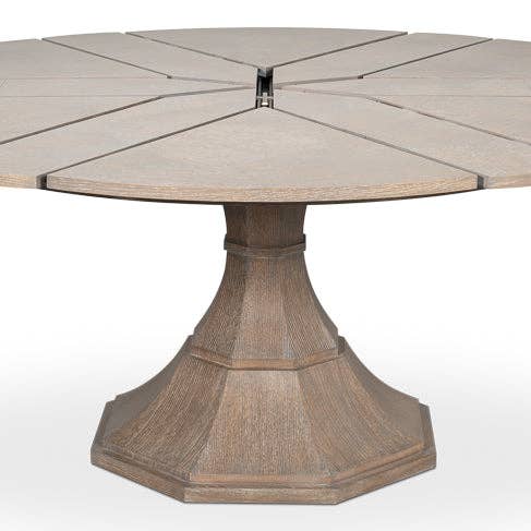 LOOMLAN - Wholesale Side Table - Giselle Jupe Extendable Wooden Dining Table24