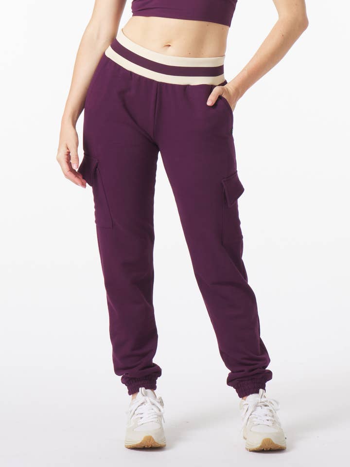 Varsity Jogger: gelso/latte d'avena per la vendita all'ingrosso da parte di Glyder