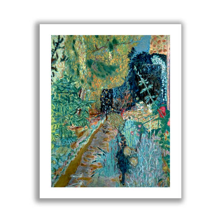 Fine art print The Garden by Bonnard unframed wall art for wholesale by Go To Design