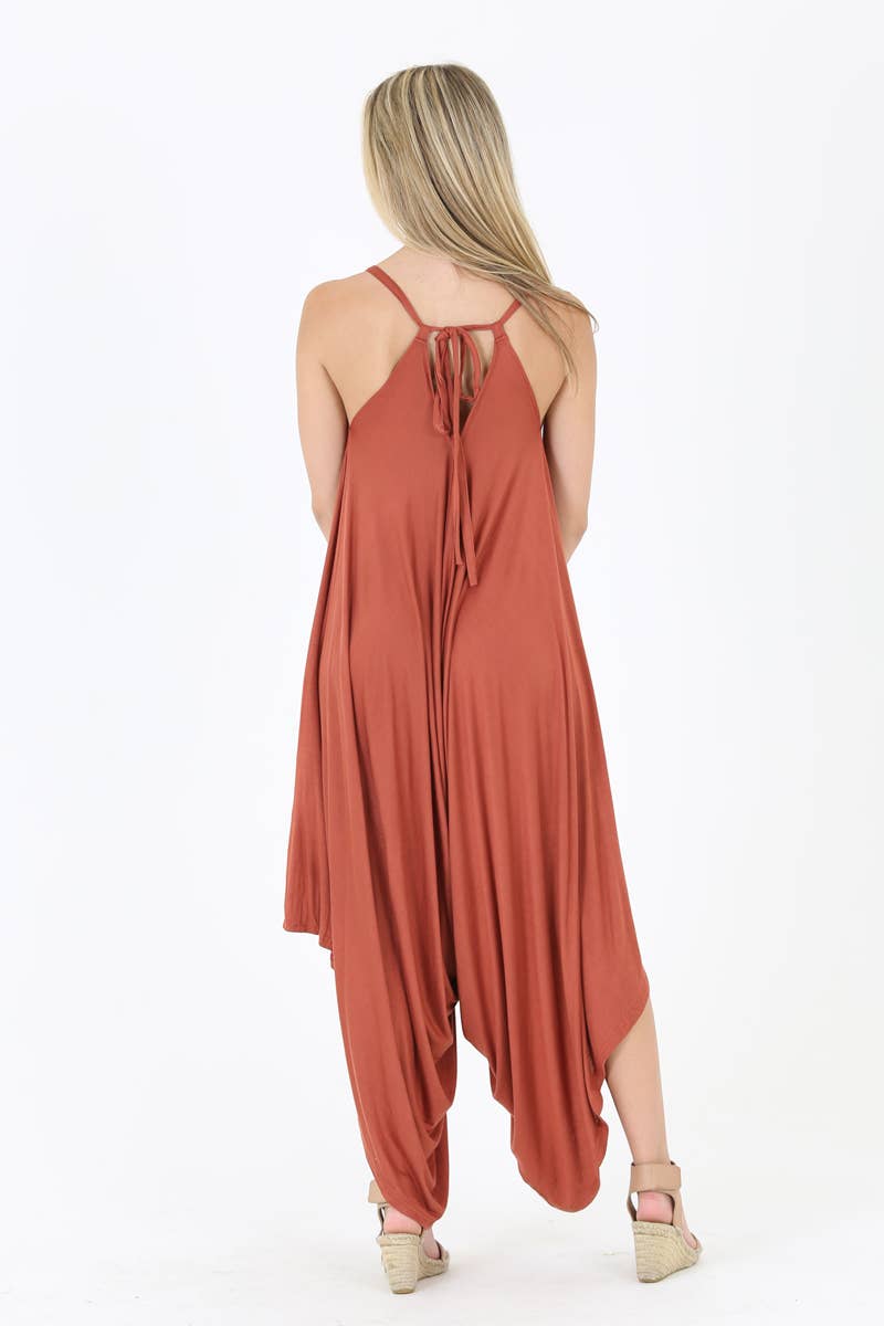 ANGIE – Macacão - Mulher por atacado – Macacão Harem de Tricô X5099-ASIS10