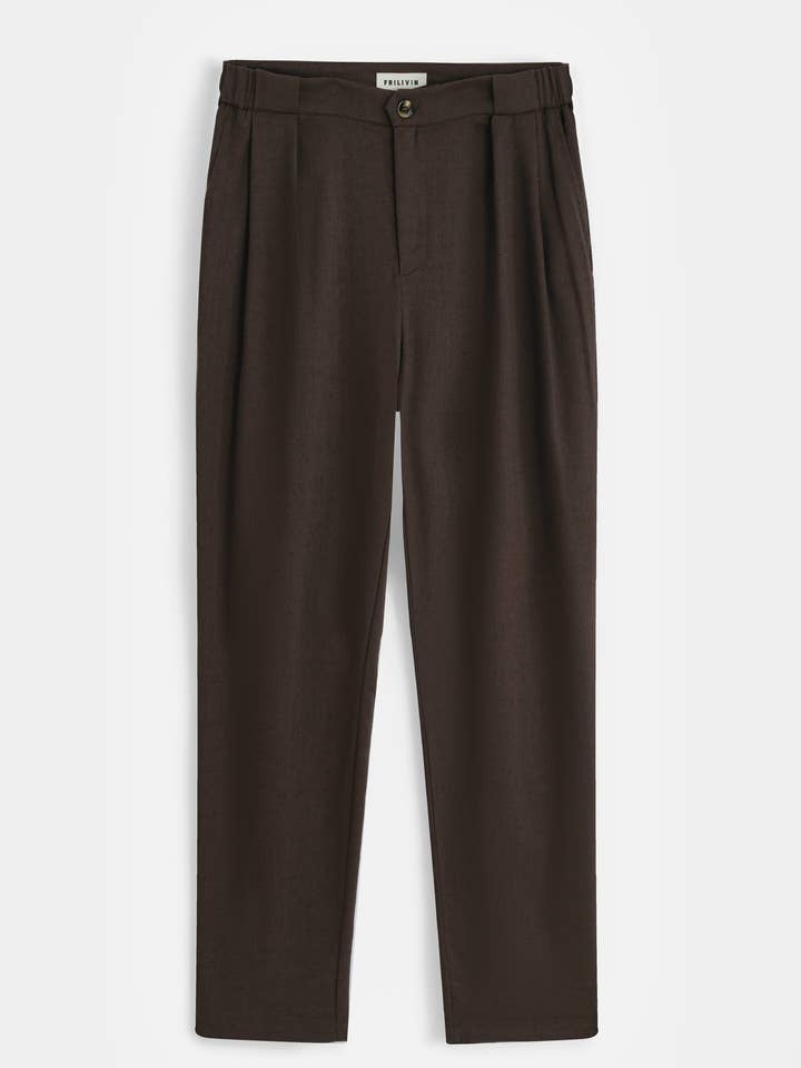 BM2311-9 Elegante Hose, gerade geschnitten, taillierte Passform. für den Großhandel von Frilivin