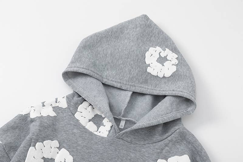 Rosa Clothing - Wholesale Top & Pant Set (NOT Loungewear) - Women's - Foam print Y2K hoodie sweatshirt & jogging set4