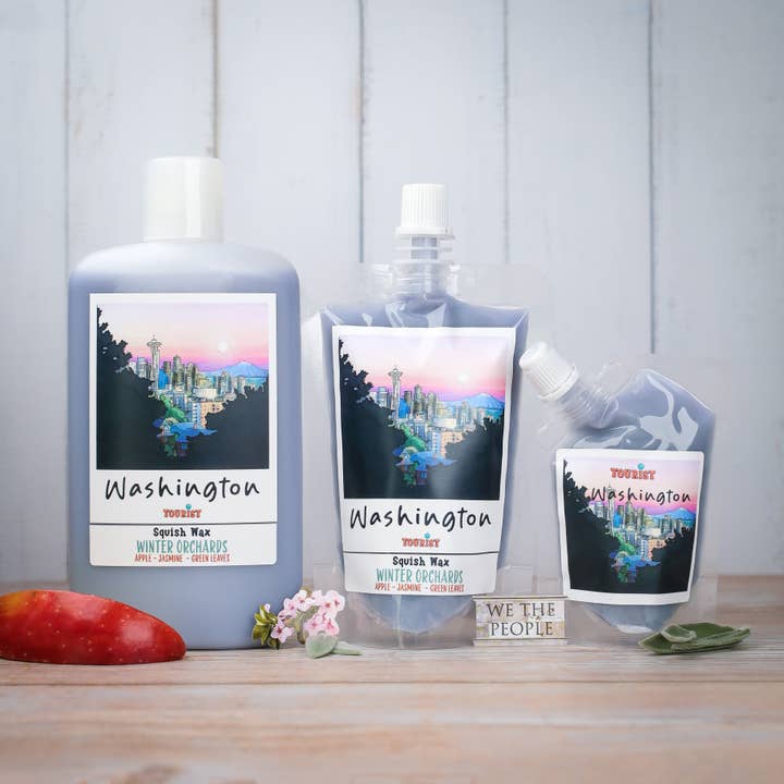 WASHINGTON – Squeezable Squish Wax Melt | The Scenic Route Collection for wholesale by Tourist Products