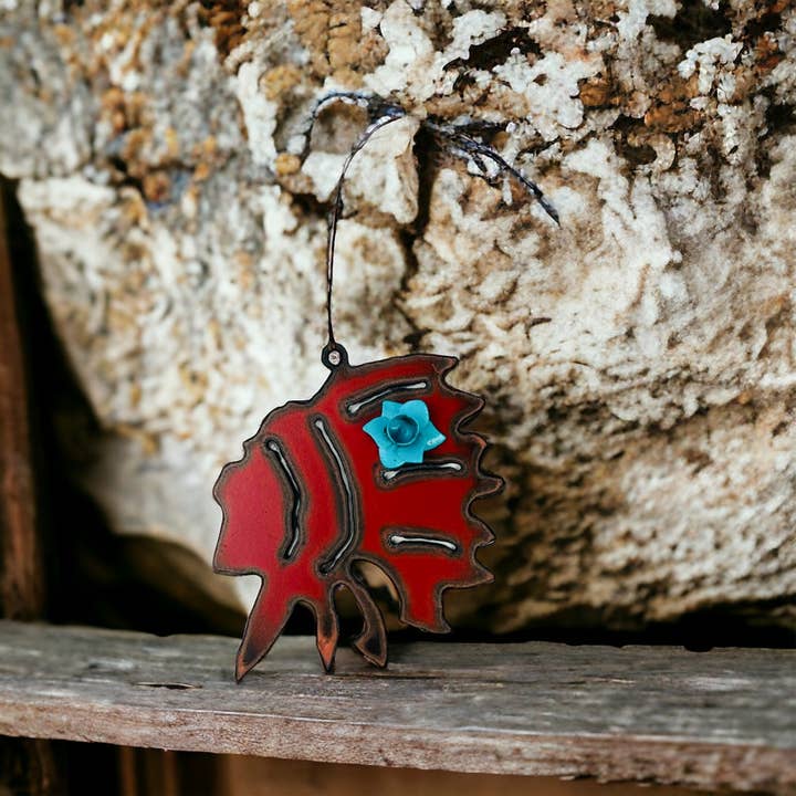 Iron Jewel - Vendita all'ingrosso Decorazione - Ornamento capo indiano fiore occidentale sud-ovest Yellowstone