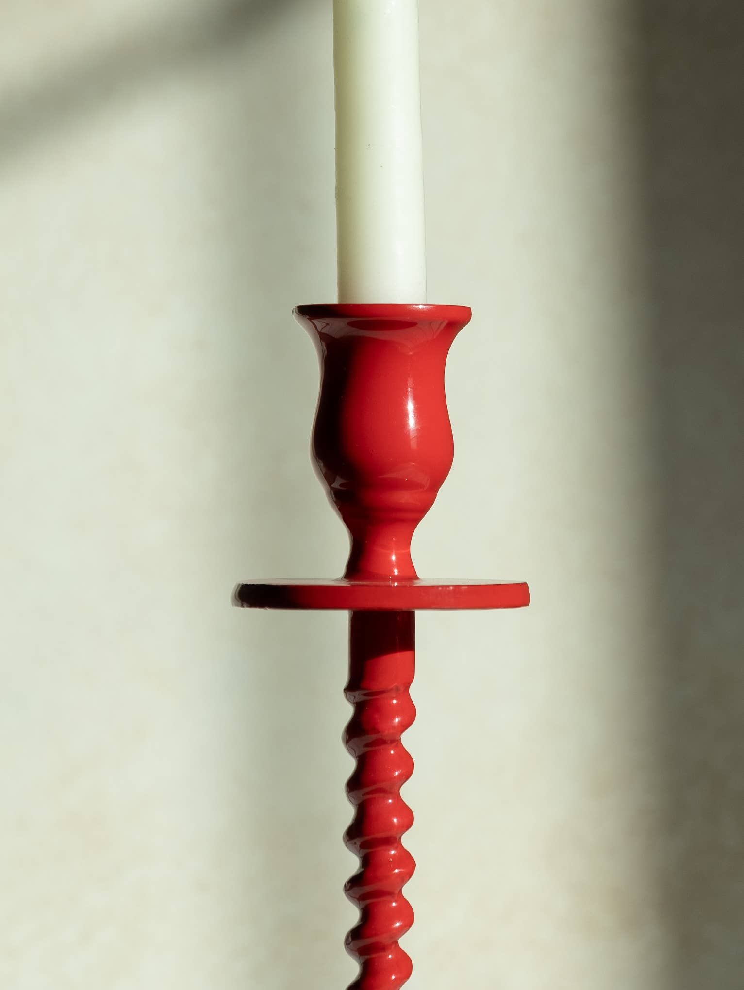Made Market Co. - Wholesale Candle holder - Corkscrew Taper Holder Red Large4