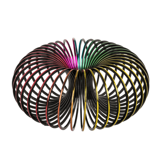 Out of the blue KG - Wholesale Classic Toy - Kids - Plastic Coil, Rainbow,2