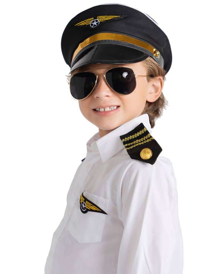 Set de accesorio de piloto para niños para venta al por mayor de Dress Up America