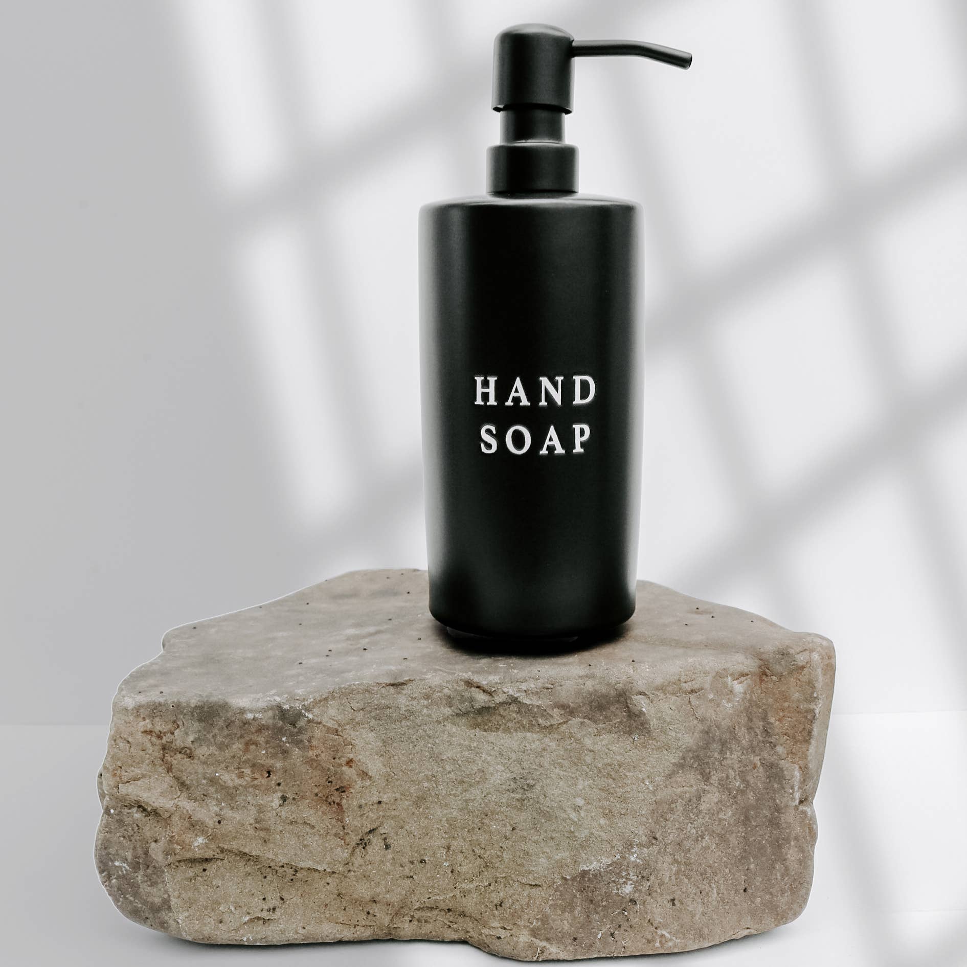 Sweet Water Decor - Wholesale Soap Dispenser - 15oz Black Stoneware Hand Soap Dispenser- Home Decor & Gifts7
