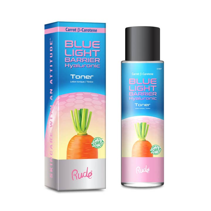 Blue Light Barrier Hyaluronic Toner for wholesale by Rude Cosmetics