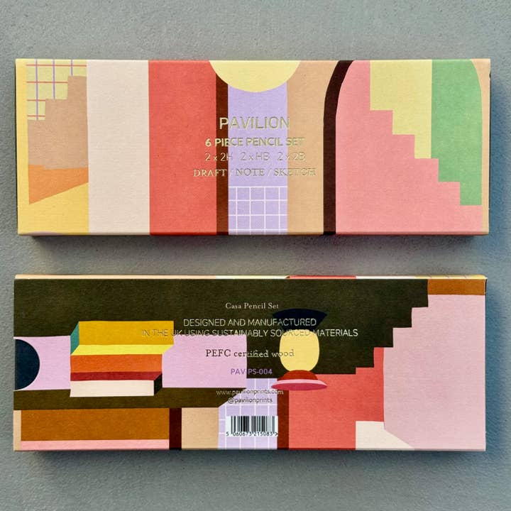 Pavilion - Wholesale Pencil - Interiors Home Decor Casa - 6 Piece Pencil Set1
