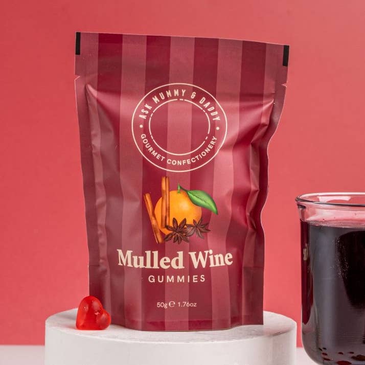 Mulled Wine Gummies for wholesale by Ask Mummy & Daddy
