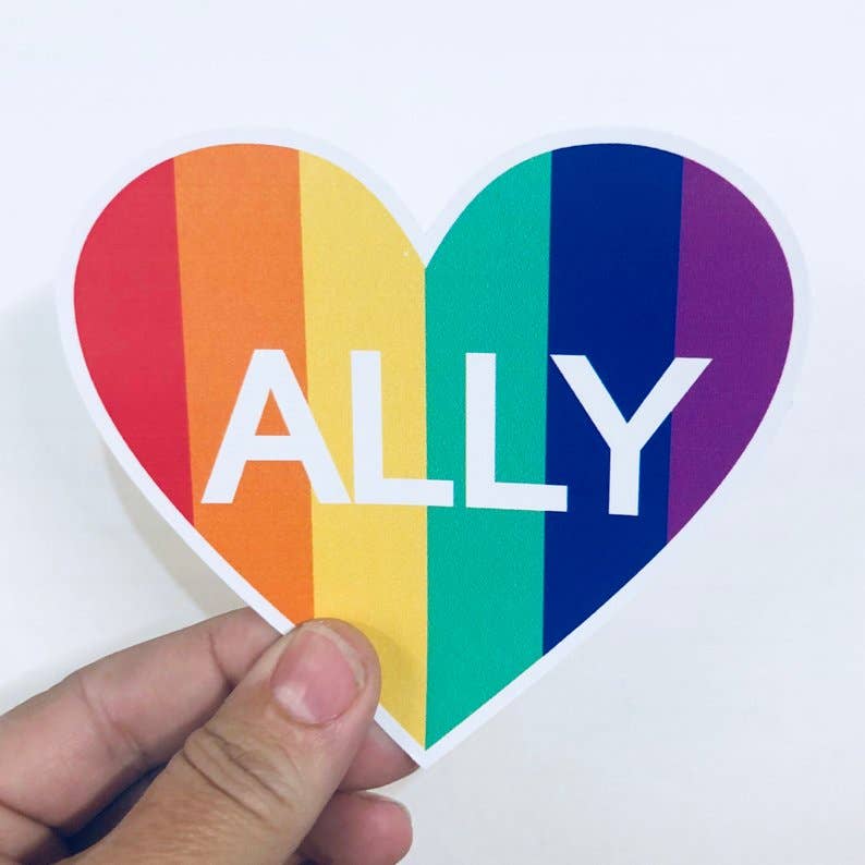 Anthem Sticker Company - Wholesale Sticker - ally heart sticker0