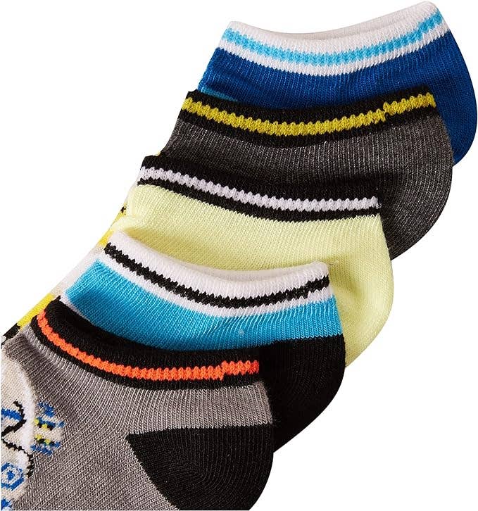 Infinite Basics - Wholesale Socks - Kids - 20-Pairs Licensed Assorted Kids' No-Show Socks6