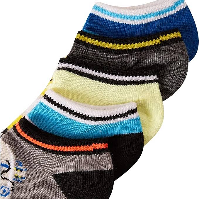 Infinite Basics - Wholesale Socks - Kids - 20-Pairs Licensed Assorted Kids' No-Show Socks6