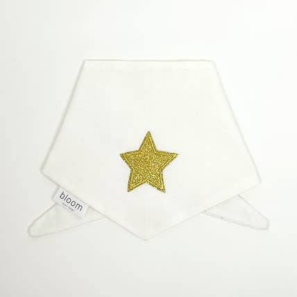 Bandana pour animal domestique Golden Star pour la vente par Bloom Home and Design
