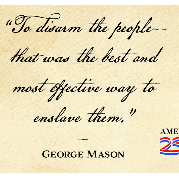 "Pour désarmer le peuple" Carte de note pour la vente par Nelson Gifts Wholesale