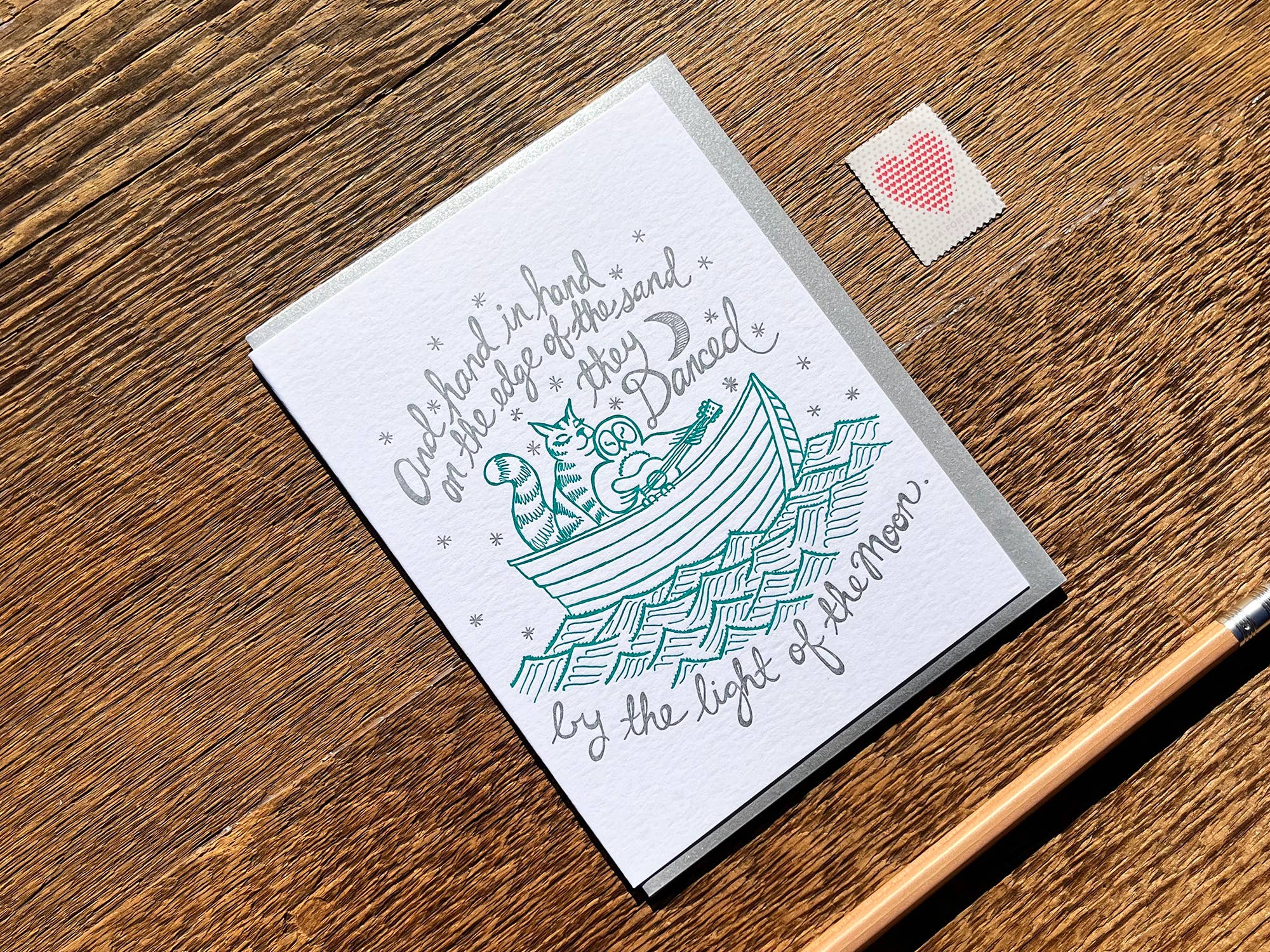 Noteworthy Paper & Press - Wholesale Love Card - Hand in Hand Card3