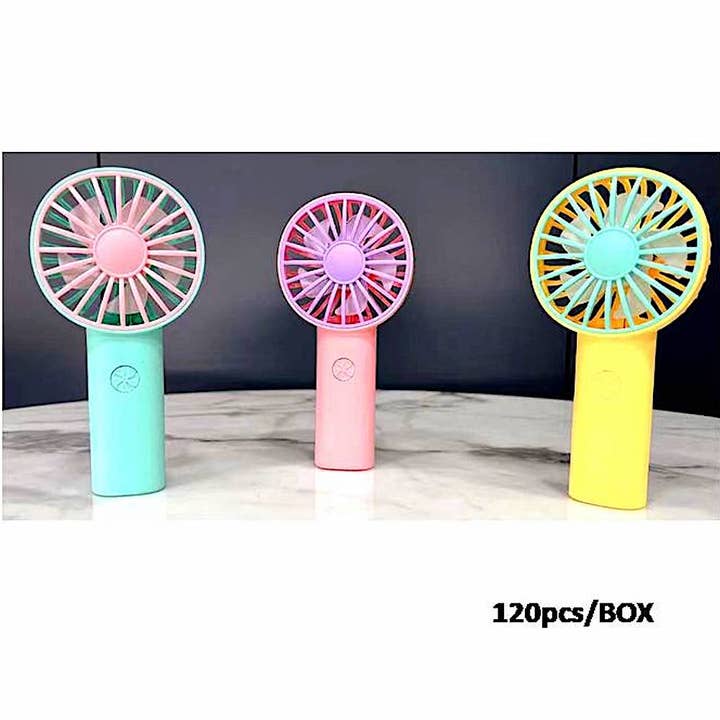 Atlas Fashion - Wholesale Handheld Electric Fan - 12 PCS Handheld Mini Fan1