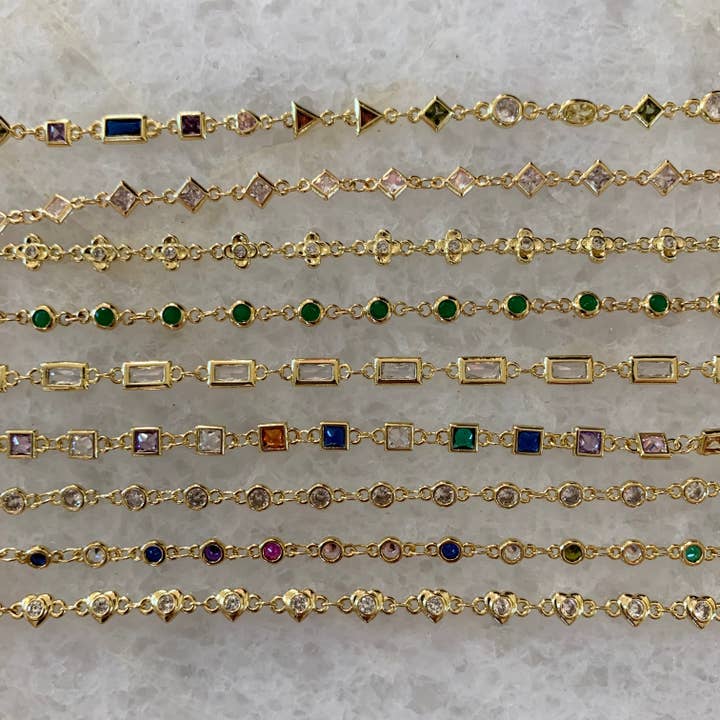 Armband met juwelen voor wholesale door Lauren Ferrell Designs