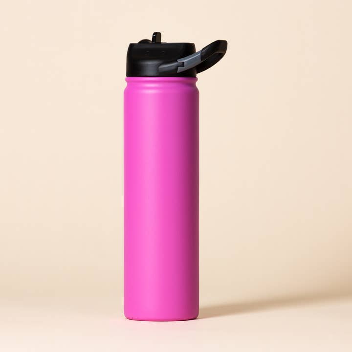 SIC Cups - Wholesale Water Bottle - 27 oz. SIC Sport Bottle | Matte Pink0