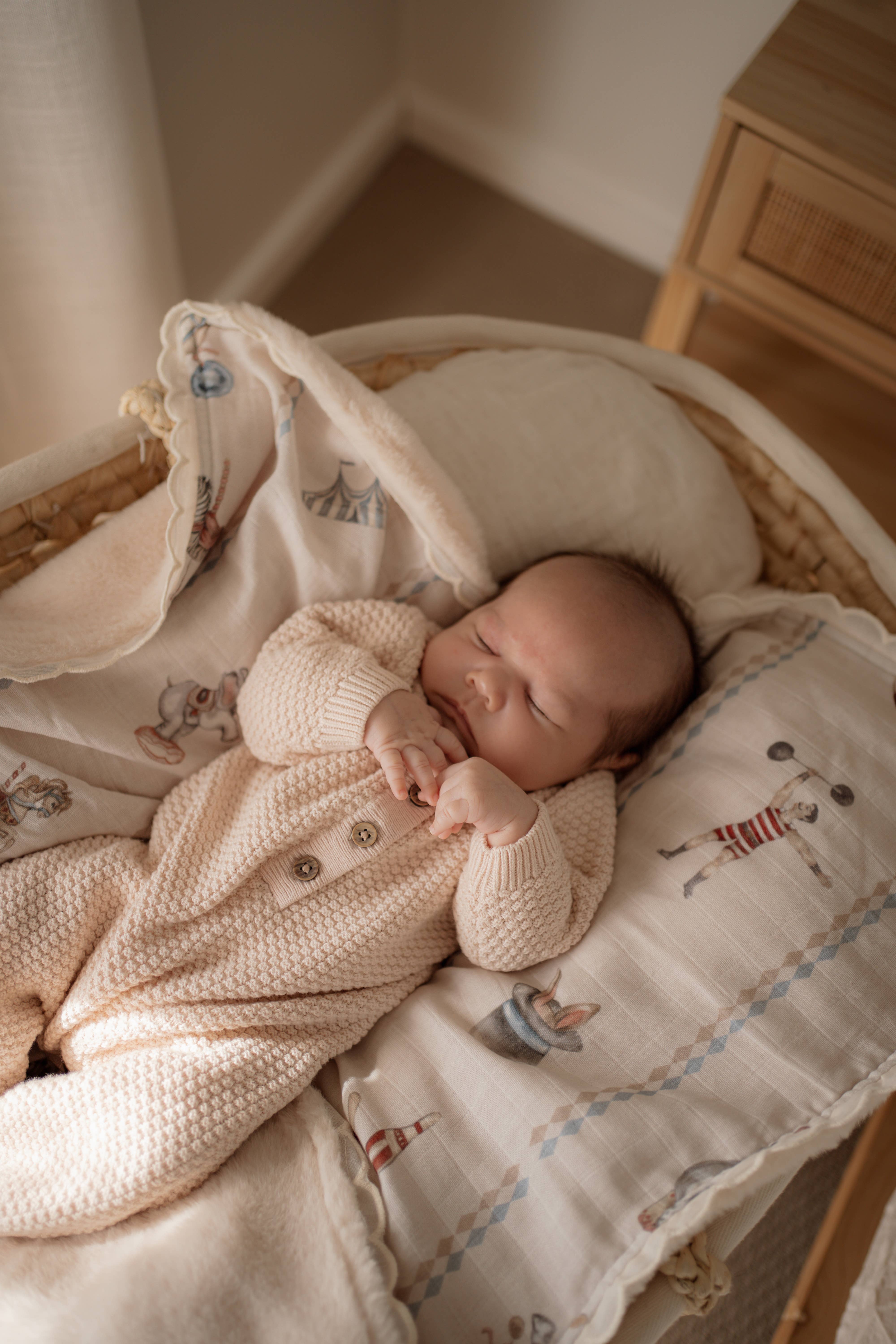 Pop Ya Tot - Wholesale Bedding blanket – Kids & Baby - Le Cirque Fur Lined Cot Blanket