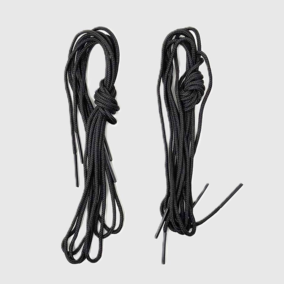 Dublin Gift Company - Wholesale Shoelaces - Unisex - Black Round Pump Laces - 16.5 cm2