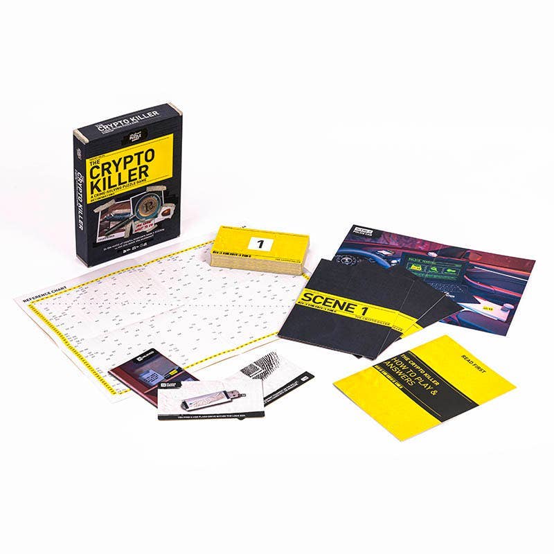 Professor Puzzle – wholesale Card game – Murder Mystery: Crypto Killer2