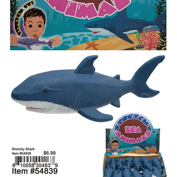 Puka Creations - Wholesale Classic Toy - Kids - Stretchy Shark