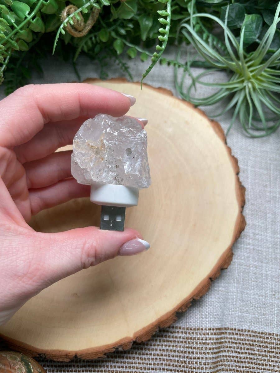 Copper Ashes - Wholesale Spiritual Stone/Crystal - Crystal Night Light for USB Port1