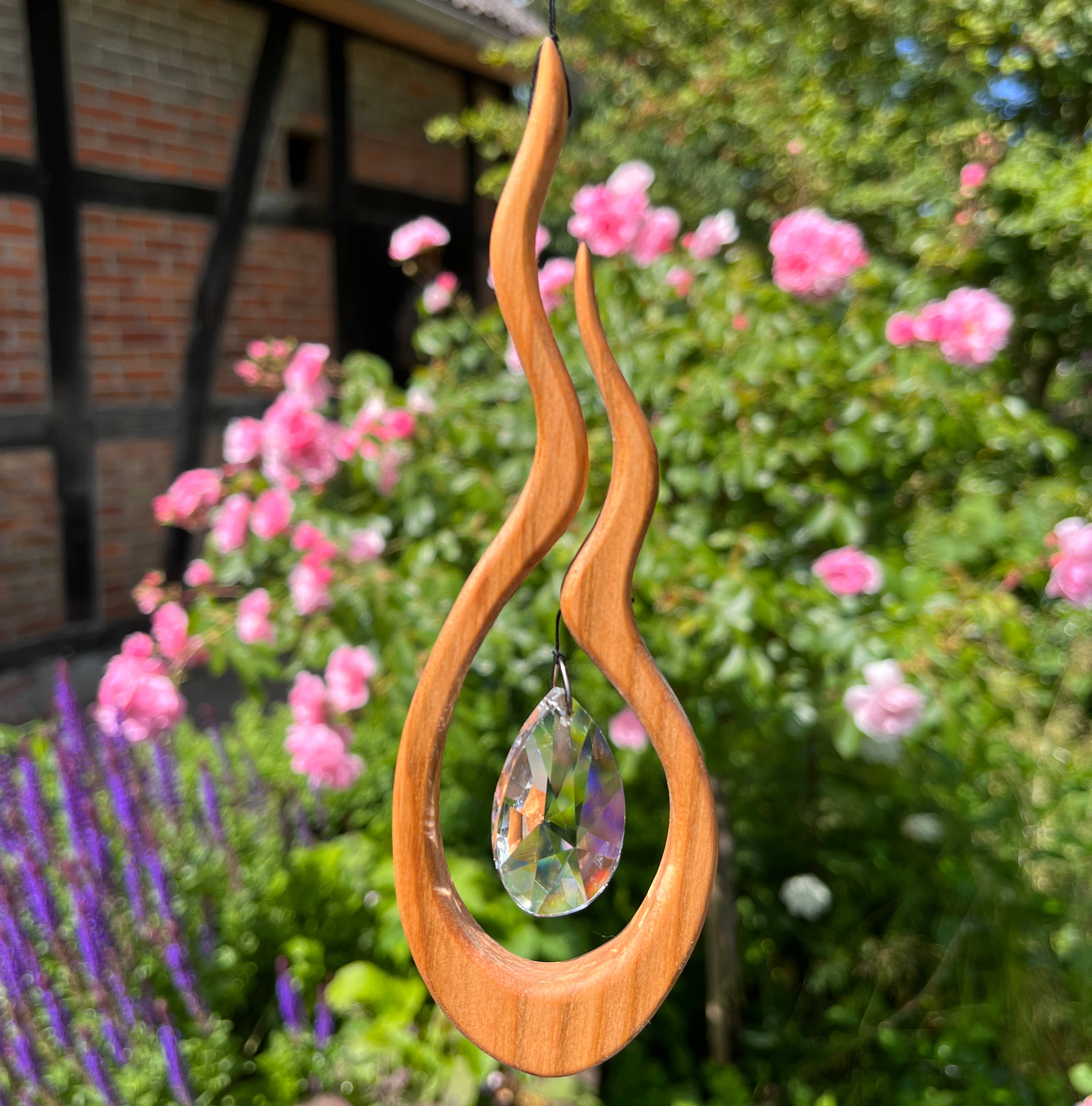 Sternengasse GmbH - Wholesale Suncatcher - Shakti window decoration with rainbow crystal1