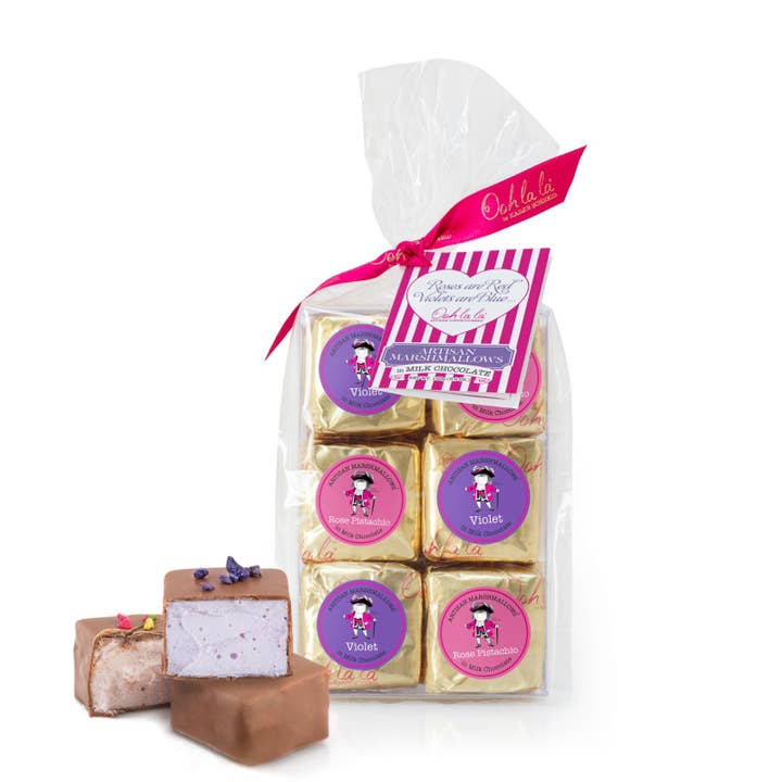 Ooh La La Rose og Viol Marshmallows for engroshandel hos My Phoods