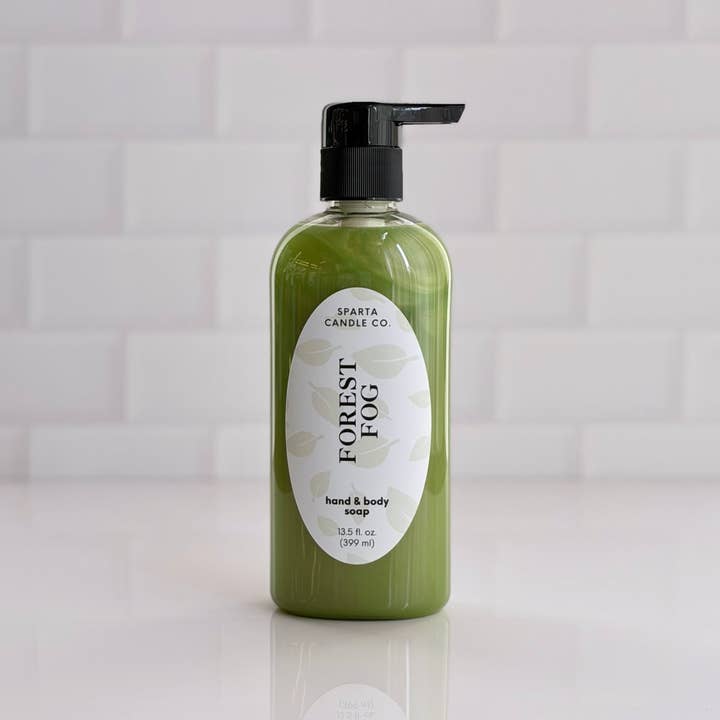 Sparta Candle Co. - Wholesale Hand Soap/Wash - FOREST FOG LIQUID SOAP