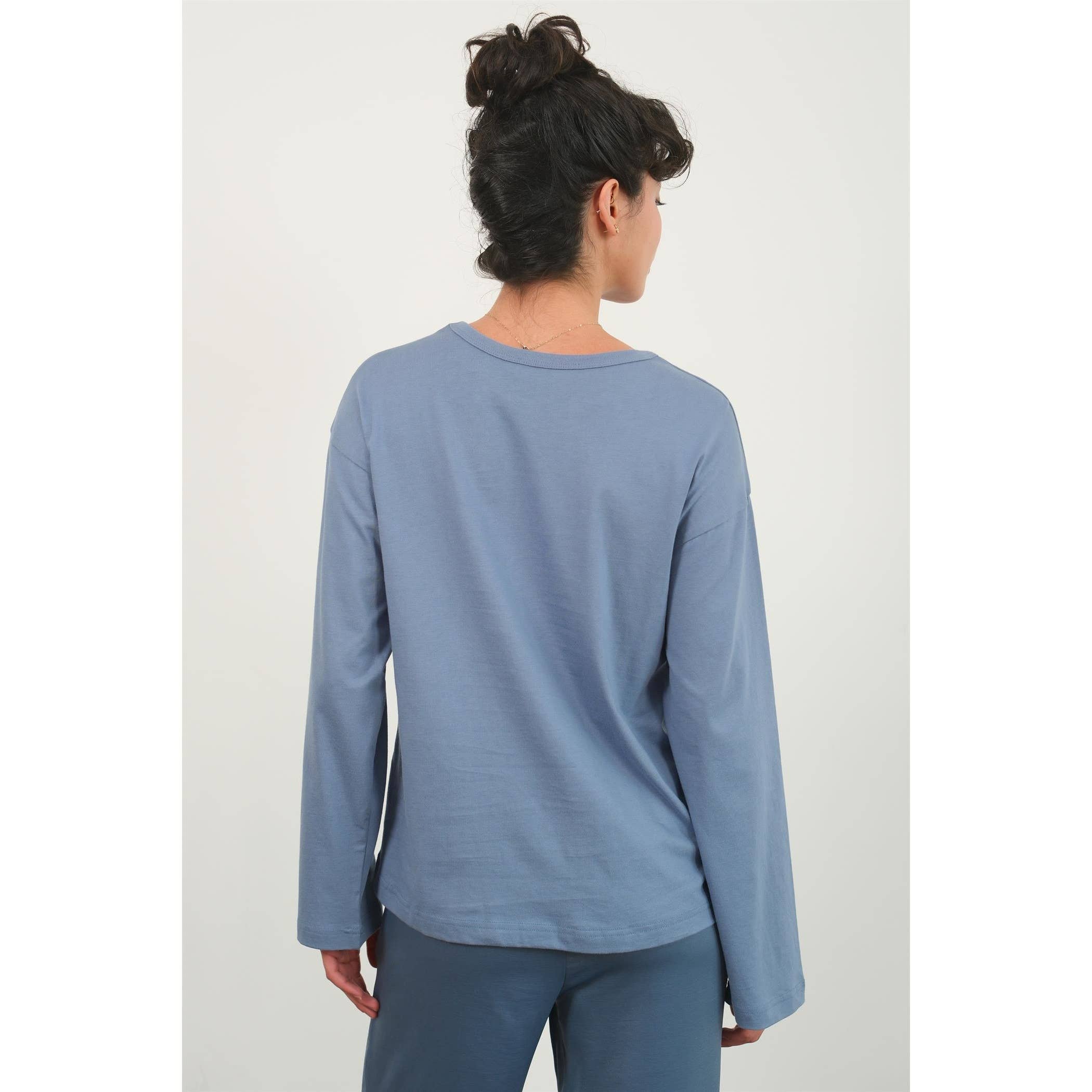 HYFVE – wholesale T-shirt (utan tryck) – Dam – Långärmad T-shirt med rund hals2