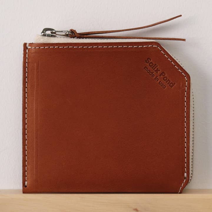 Corner Zip Wallet for wholesale by SALIX POND LLC