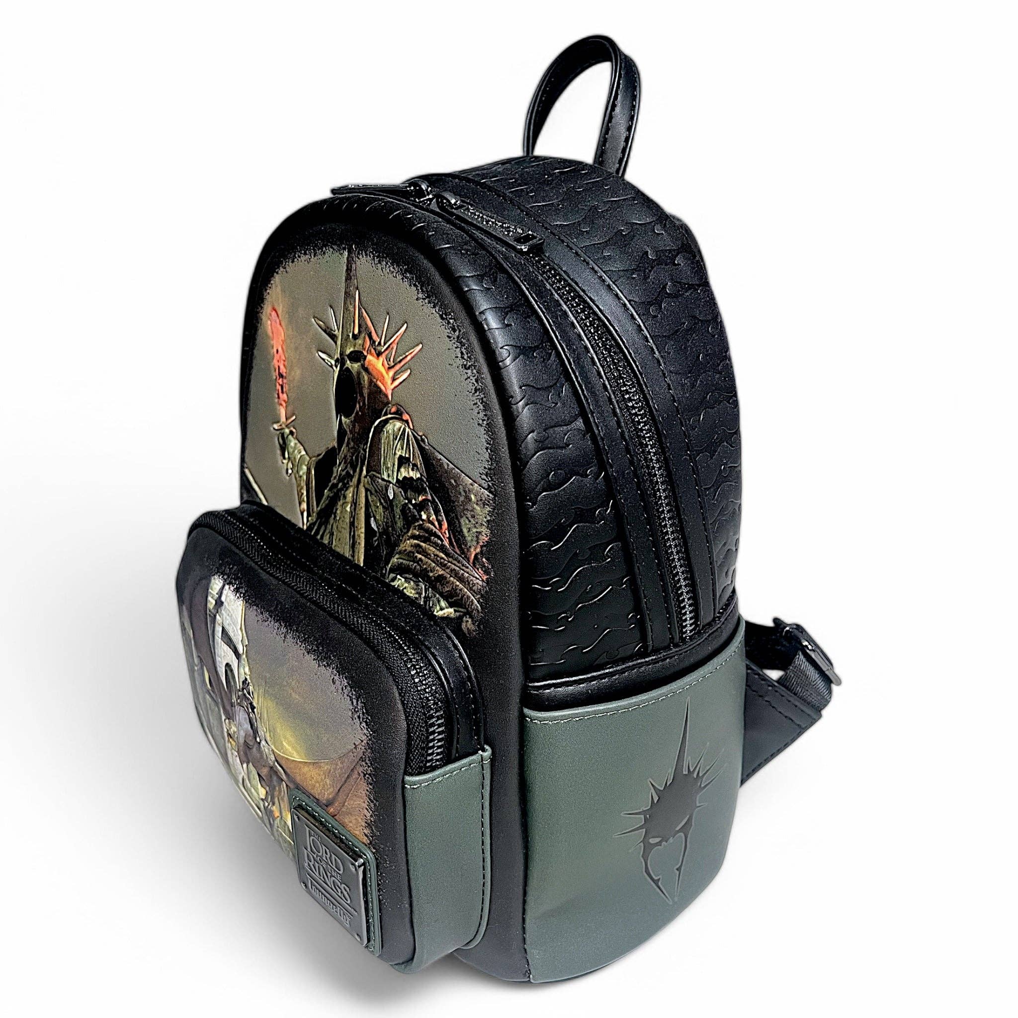 Grotto Treasures - Wholesale Backpack - Unisex - Grotto Treasures Exclusive - Loungefly The Lord of the Rings The Witch King Nazgul Glow in the Dark Mini Backpack2