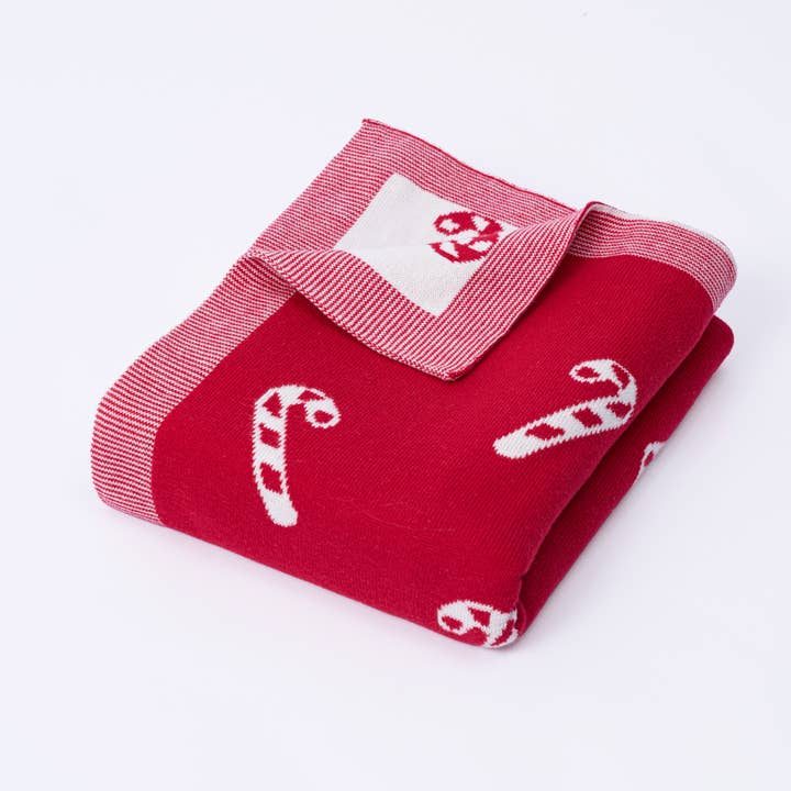 SwaddleAn - Wholesale Bedding Blanket - Kids & Baby - 100% Cotton Christmas Knitwear Baby Blanket1