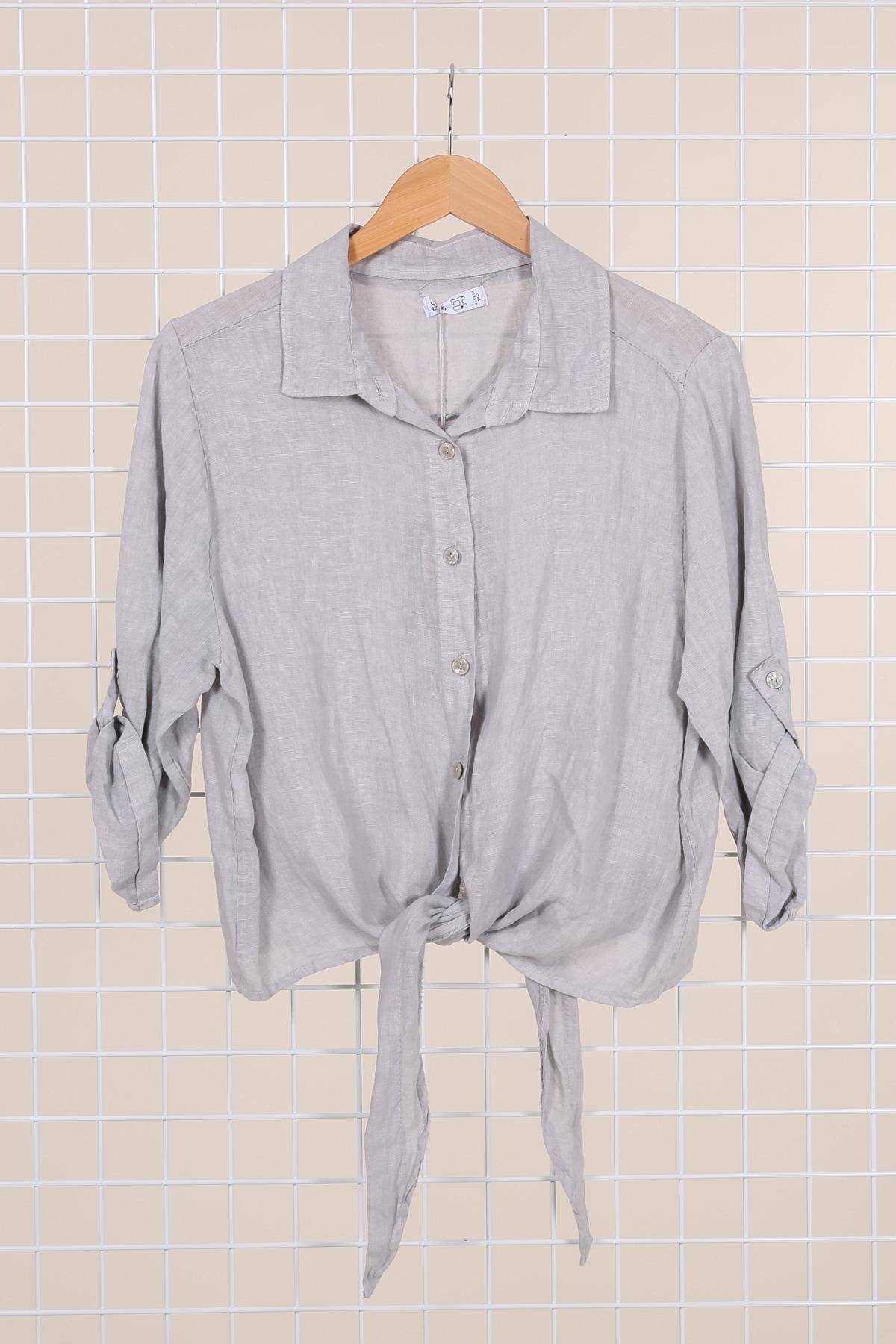 LINEN & COTTON HOUSE - Wholesale Button Down Shirt - Women's - 6228 100% LINEN SHIRT 17