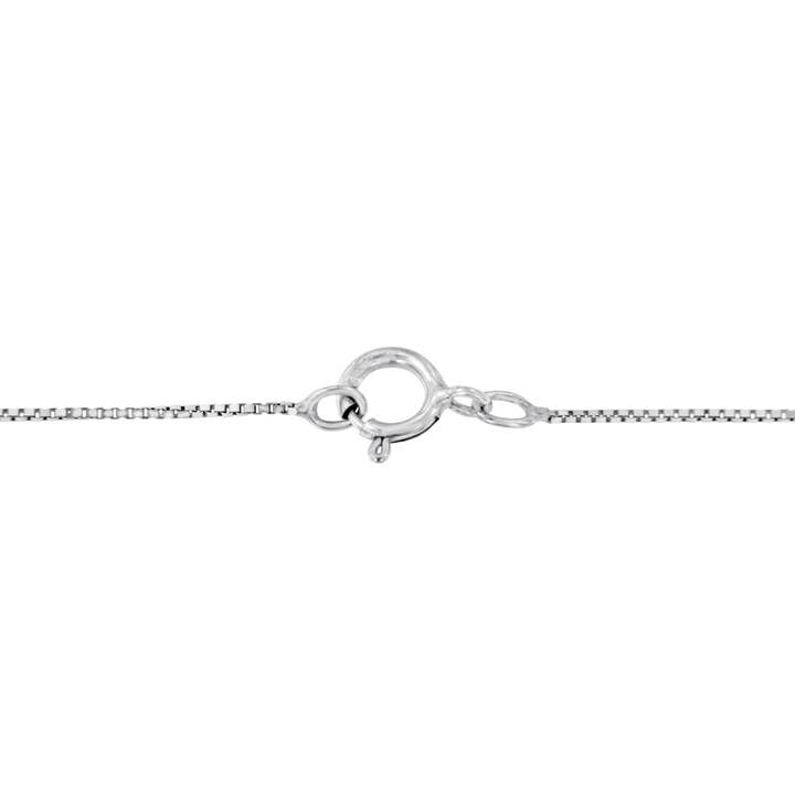 Infinite Jewels - Wholesale Pendant/Charm Necklace - Two Tone Sterling Silver 1/5 Carat Diamond Pendant Necklace