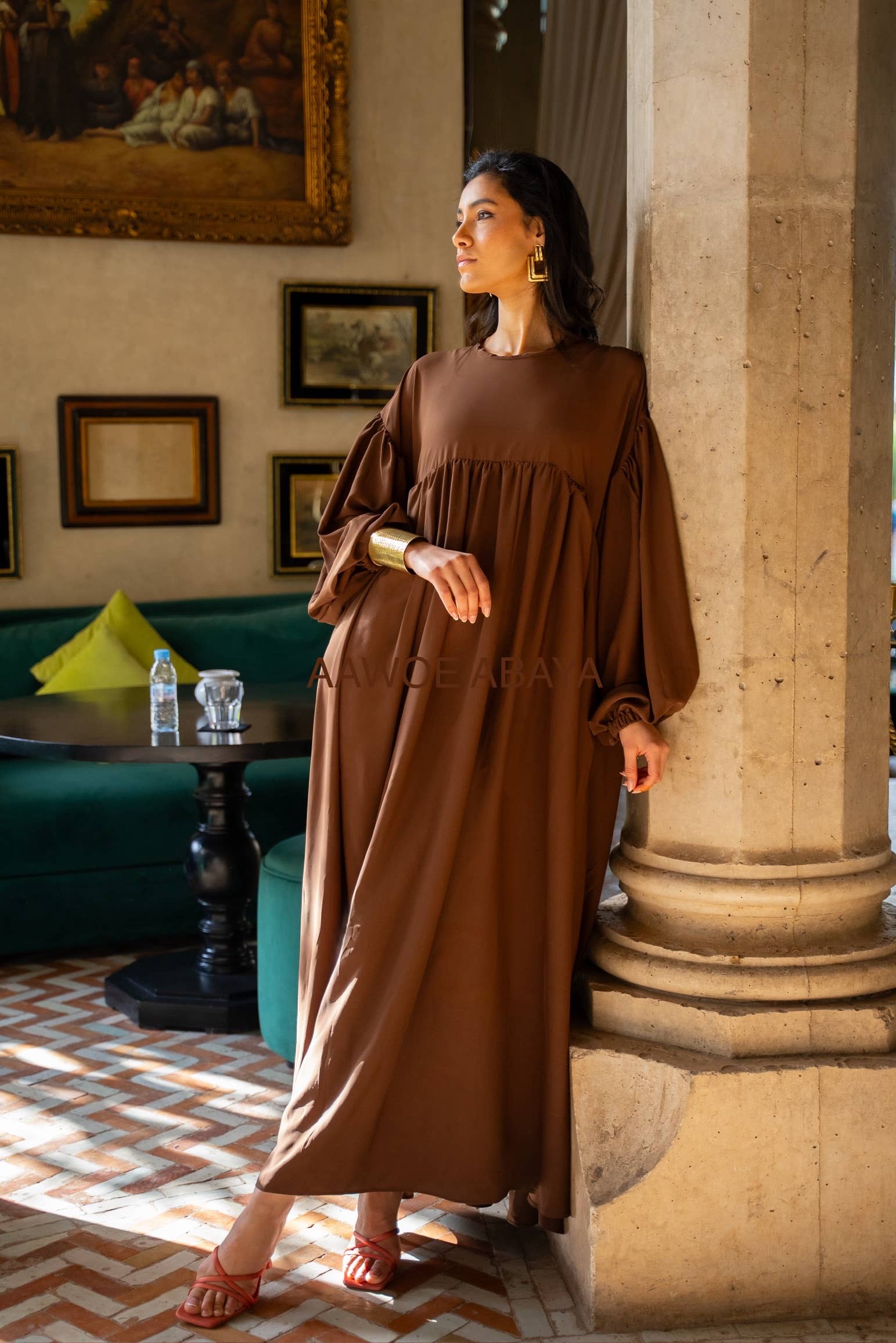 Aawoe Abaya - Wholesale Dress - Women's - Elegant Abaya Dress - 2413-ROB5